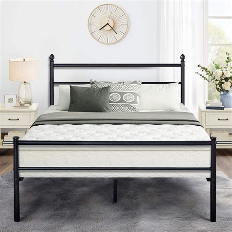 metal bed frame for split box spring|overstock queen box spring.